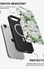 iPhone 17e Tough Case – White Bloom - View 2