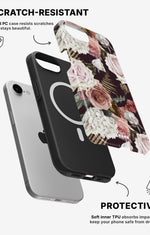 iPhone 17e Tough Case – Midnight Roses - View 2