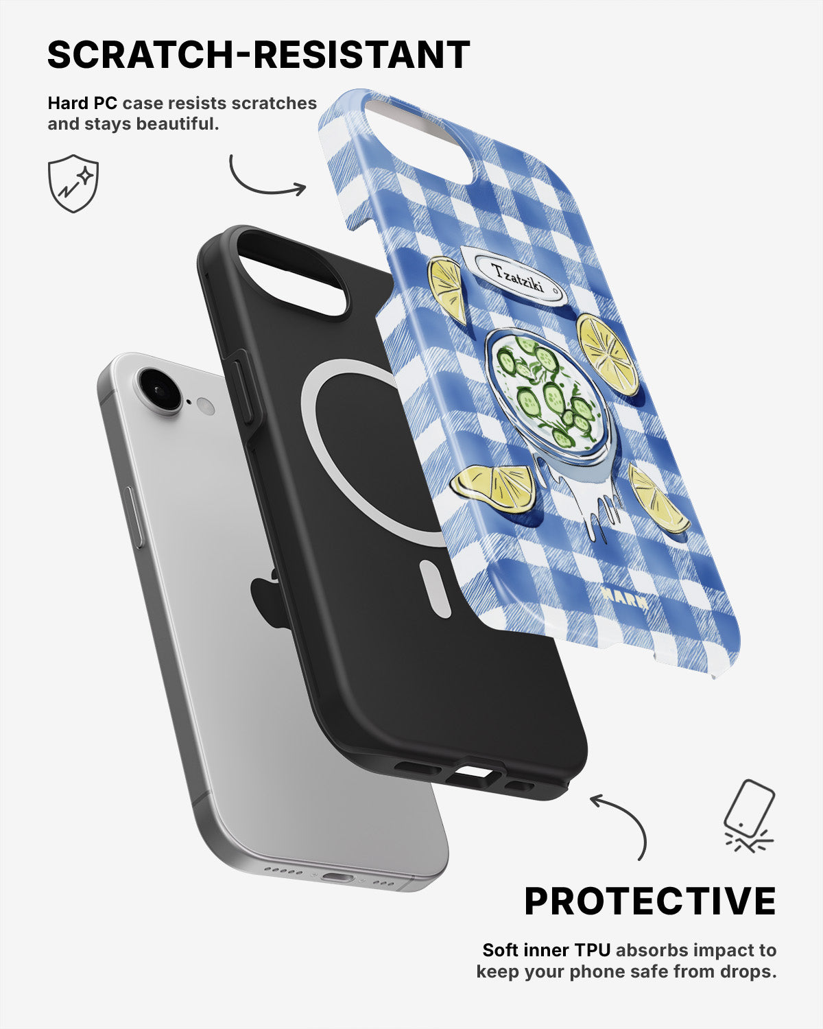 iPhone 17e Tough Case – Tzatziki Time - View 2