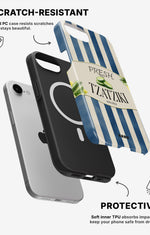 iPhone 17e Tough Case – Greek Blues - View 2