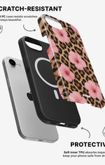 iPhone 17e Tough Case – Leopard Flower - View 2