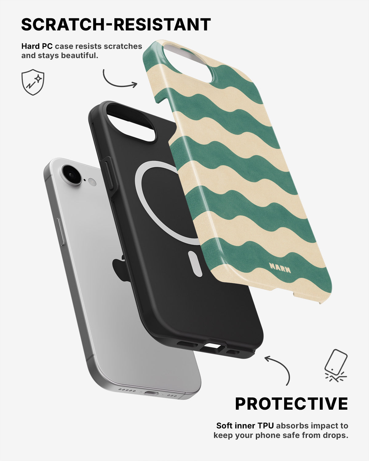 iPhone 17e Tough Case – La Dolce Wave - View 2