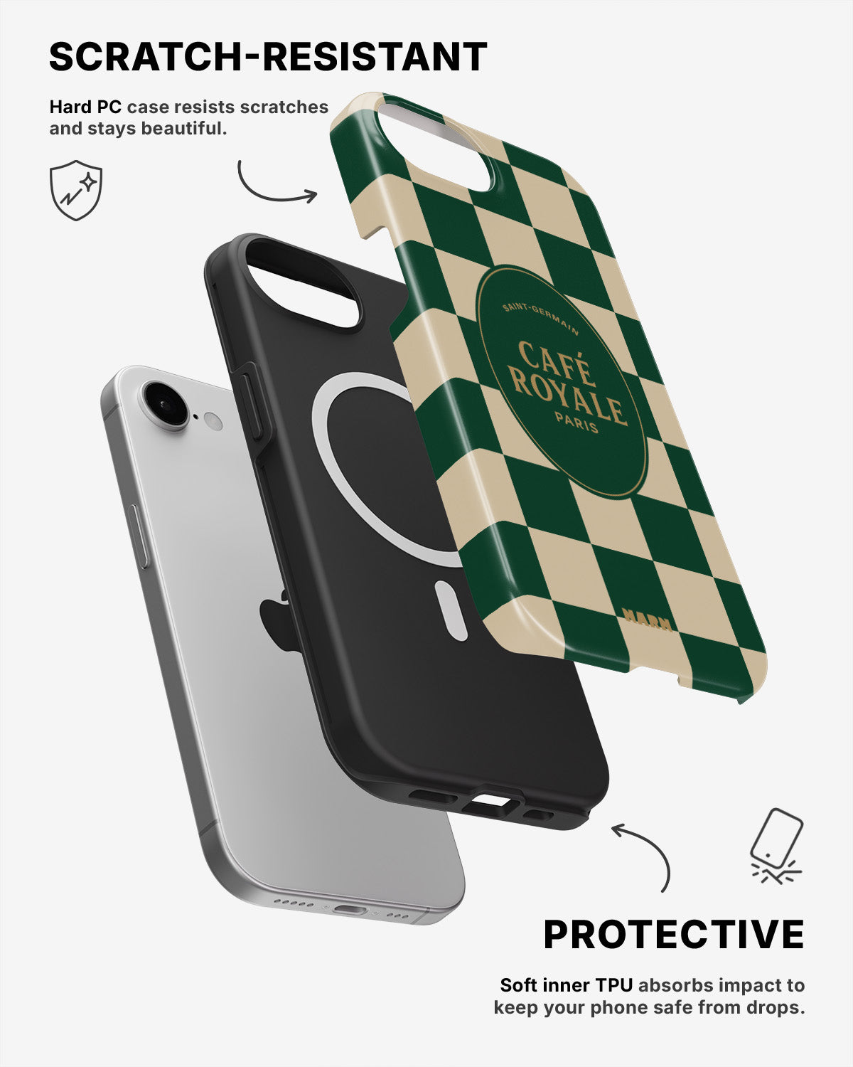 iPhone 17e Tough Case – Cafe Royale - View 2