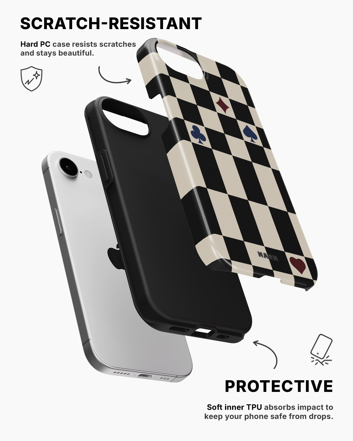 iPhone 17e Tough Case – Atout Royale - View 2