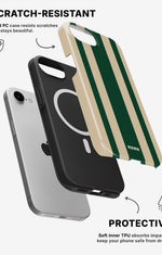 iPhone 17e Tough Case – Vert Stripe - View 2