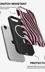 iPhone 17e Tough Case – Velvet Zebra - View 2