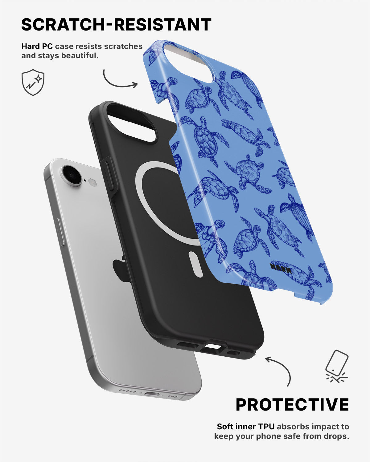 iPhone 17e Tough Case – Turtle Bay - View 2