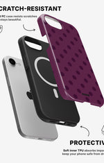 iPhone 17e Tough Case – Plum - View 2