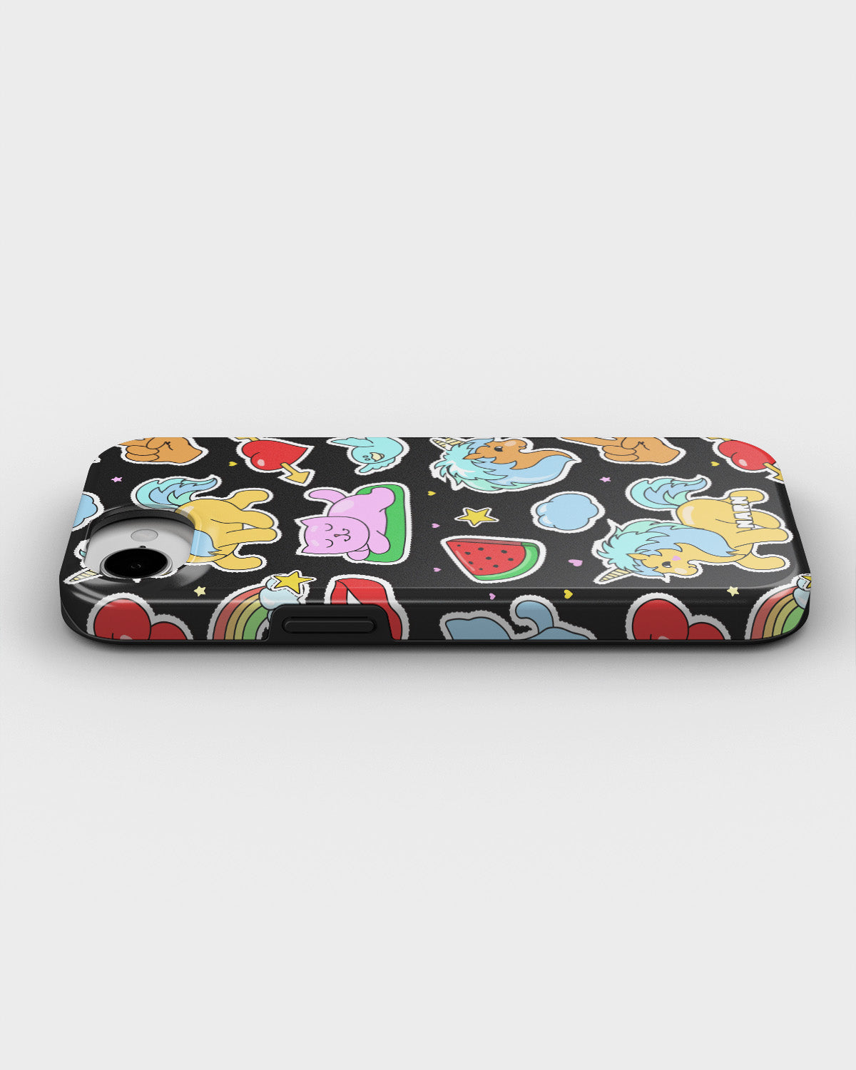 iPhone 17e Tough Case – Cute Stickers - View 3