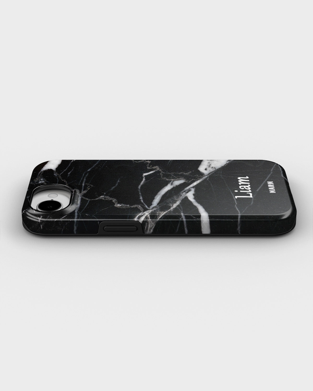 iPhone 17e Tough Case – Custom - Black Marble - View 3