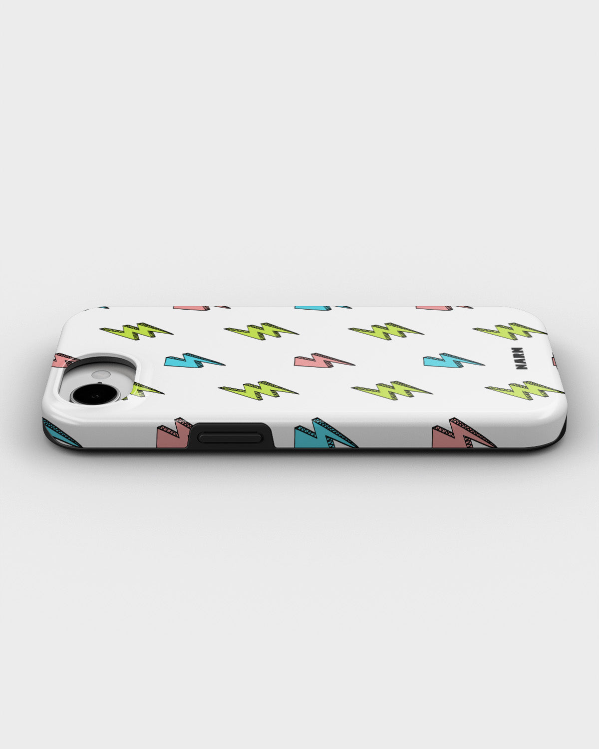 iPhone 17e Tough Case – Lightning Bolts - View 3