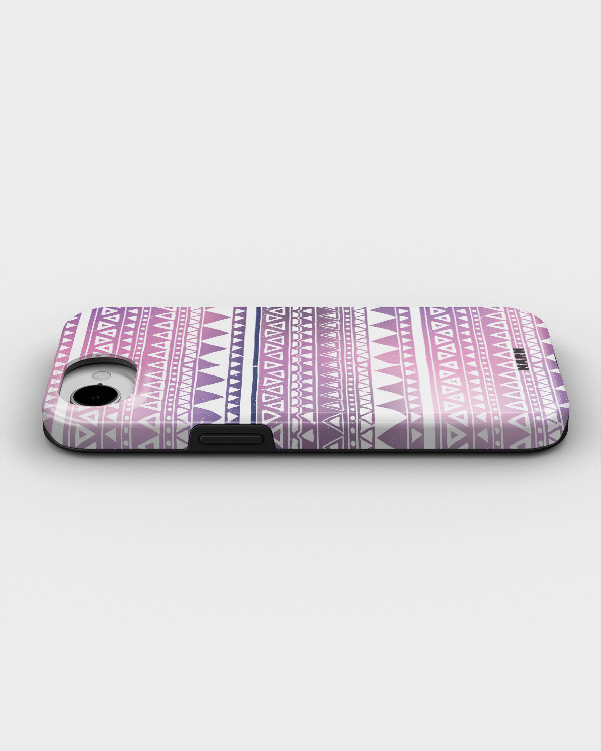 iPhone 17e Tough Case – Purple Aztec - View 3