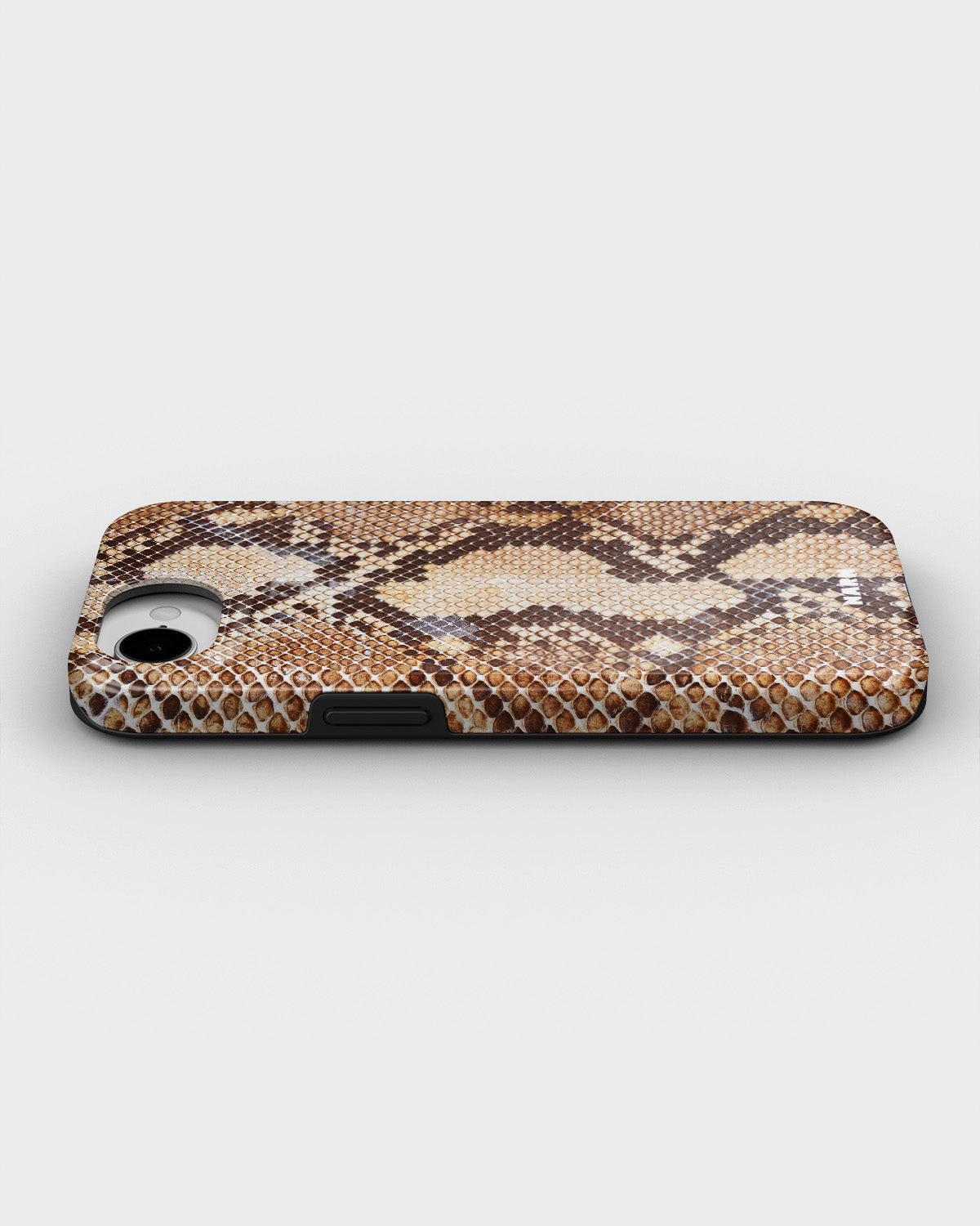 iPhone 17e Tough Case – Brown Snakeskin - View 3