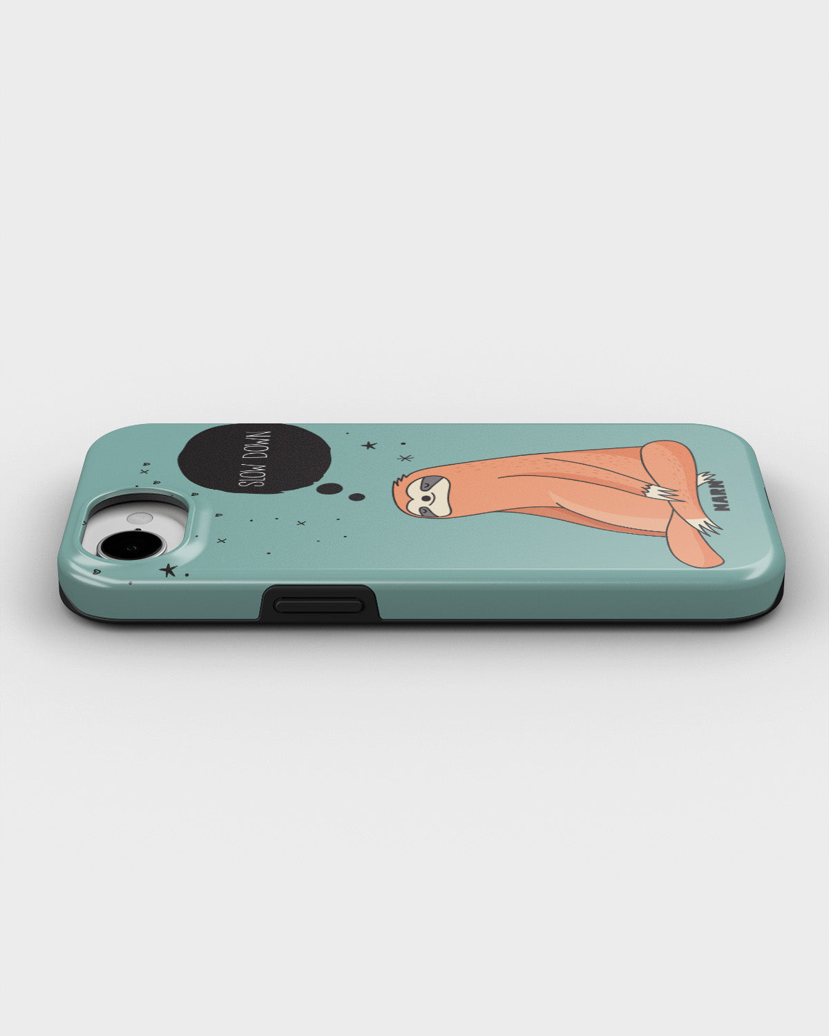 iPhone 17e Tough Case – Slow Down Sloth - View 3