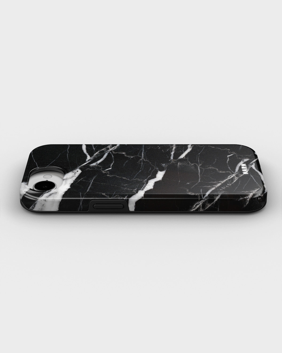 iPhone 17e Tough Case – Black Marble - View 3