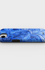 iPhone 17e Tough Case – Blue Vintage - View 3