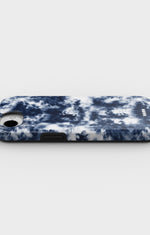 iPhone 17e Tough Case – Tie Dye Blue - View 3