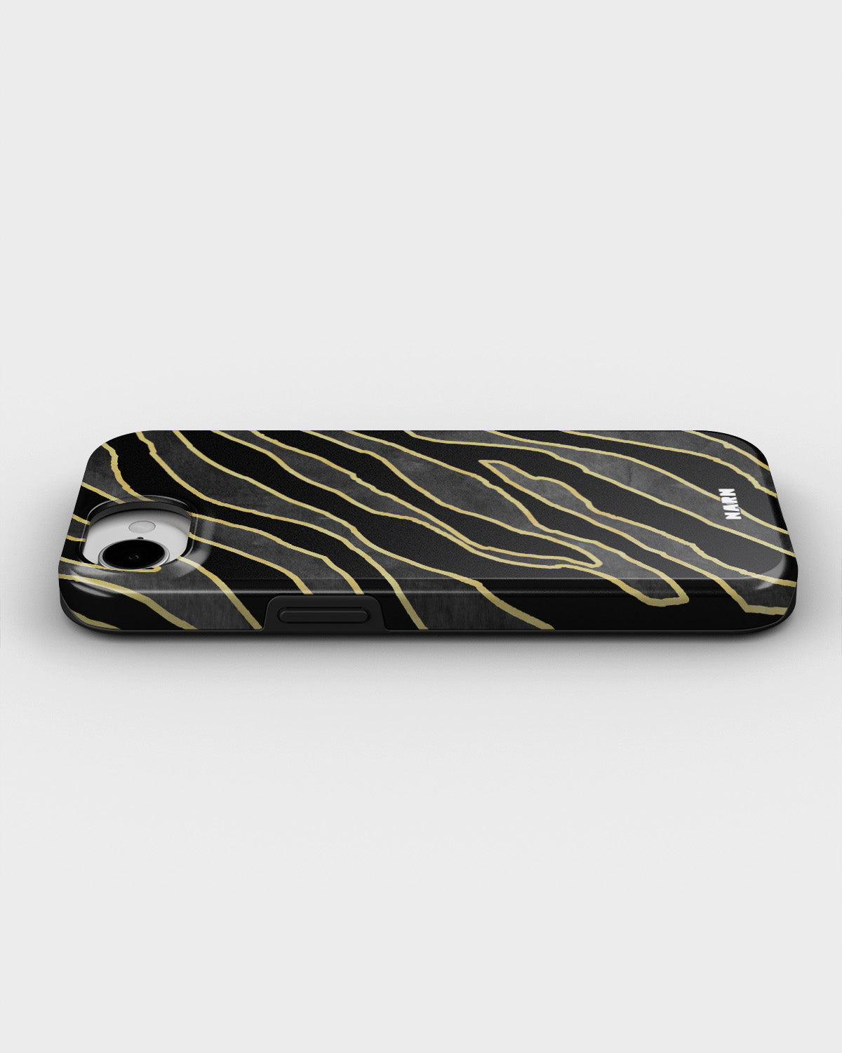 iPhone 17e Tough Case – Golden Zebra - View 3