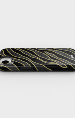 iPhone 17e Tough Case – Golden Zebra - View 3