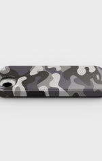 iPhone 17e Tough Case – Grey Camo - View 3