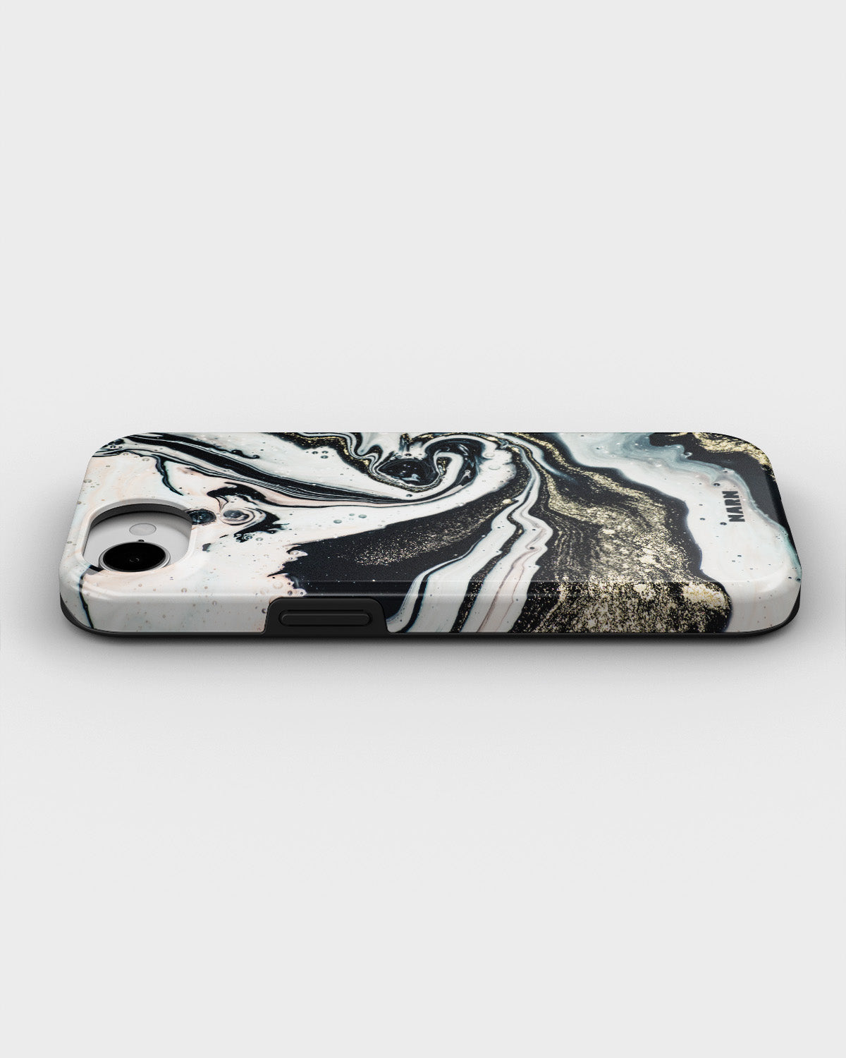 iPhone 17e Tough Case – Golden Swirl - View 3