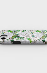 iPhone 17e Tough Case – White Bloom - View 3