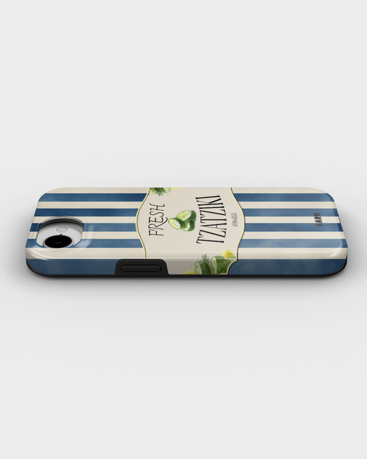 iPhone 17e Tough Case – Greek Blues - View 3
