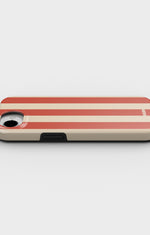 iPhone 17e Tough Case – Sunset Stripes - View 3
