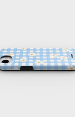 iPhone 17e Tough Case – Blue Daisies - View 3