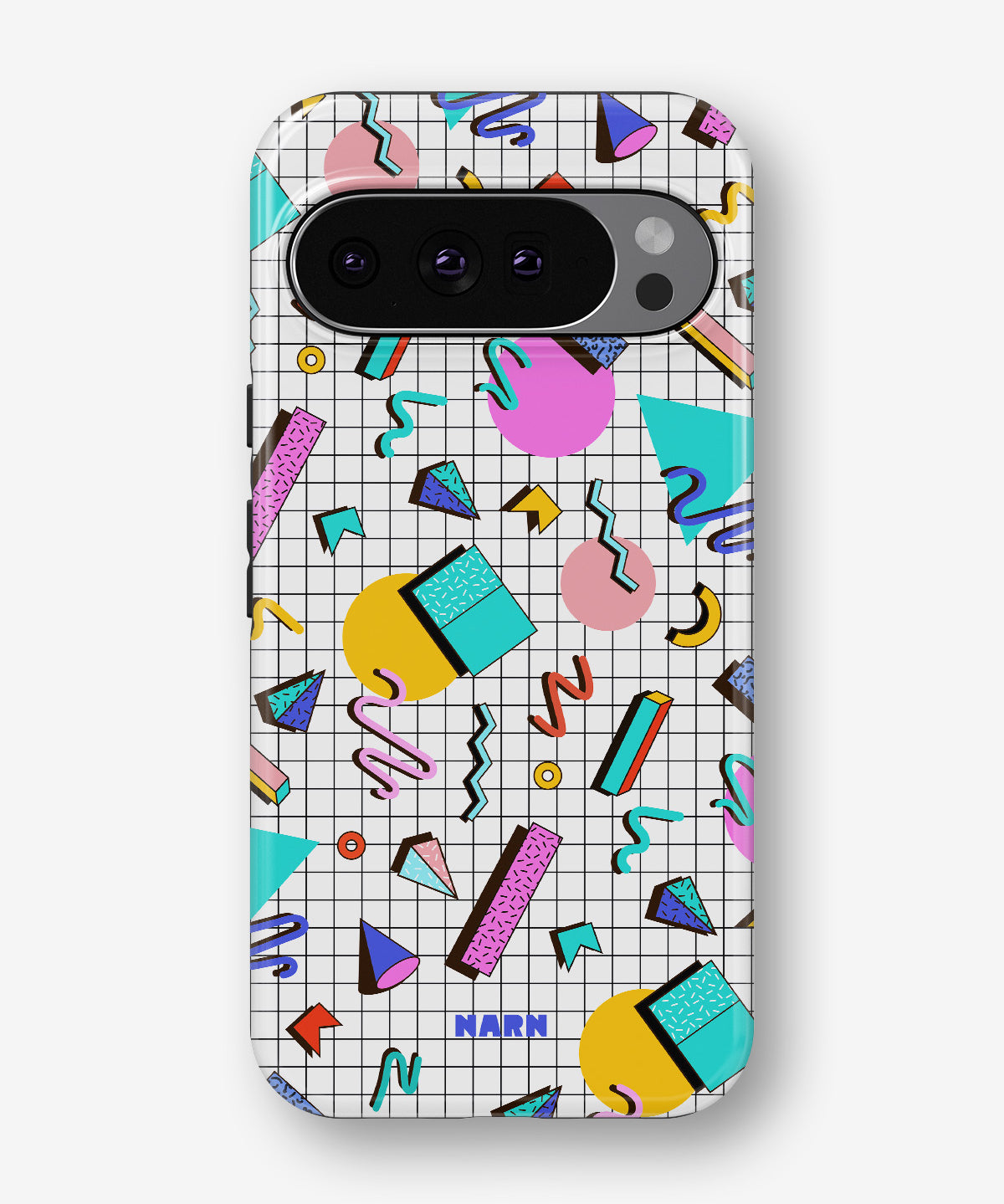 Google Pixel 10 Tough Case – 80s Memphis - View 1