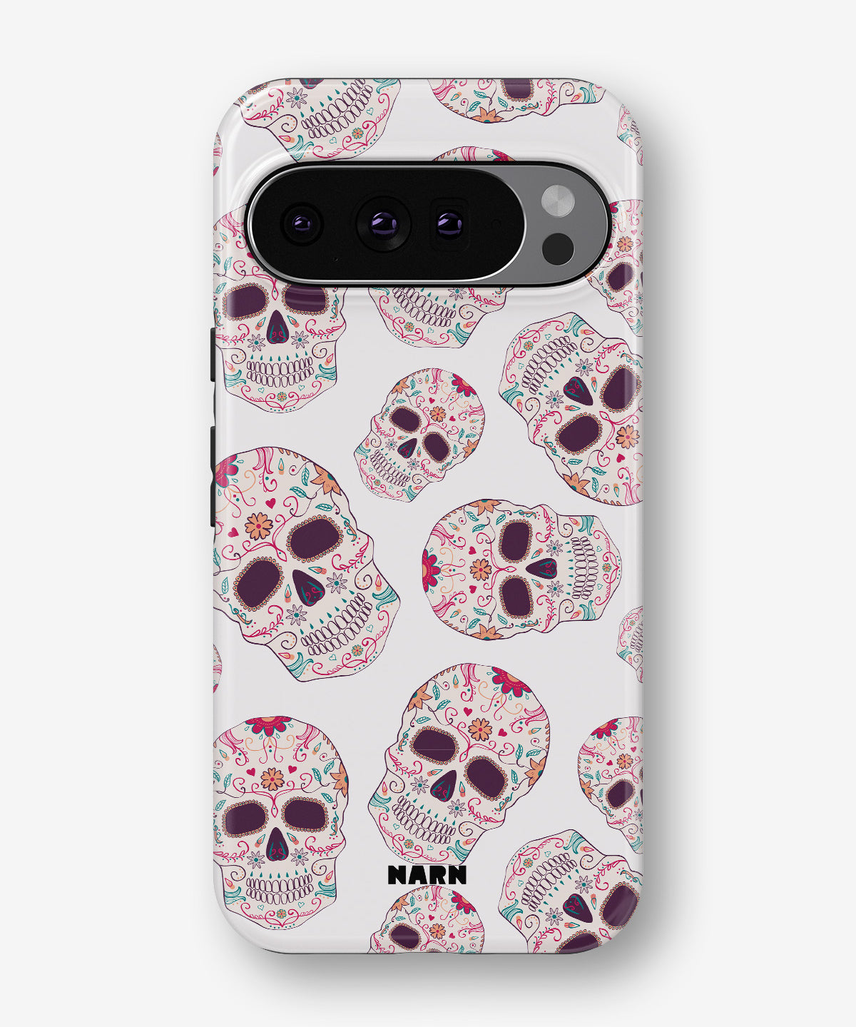 Google Pixel 10 Tough Case – Calavera Skulls - View 1