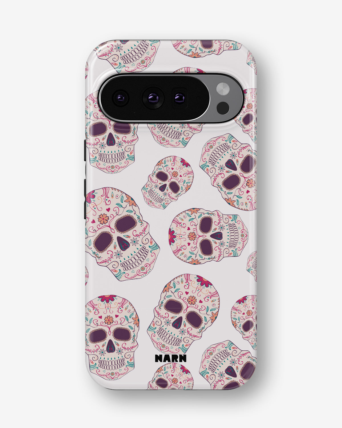 Google Pixel 10 Tough Case – Calavera Skulls - View 1