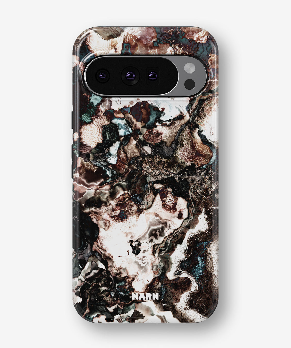 Google Pixel 10 Tough Case – Marble Brown - View 1