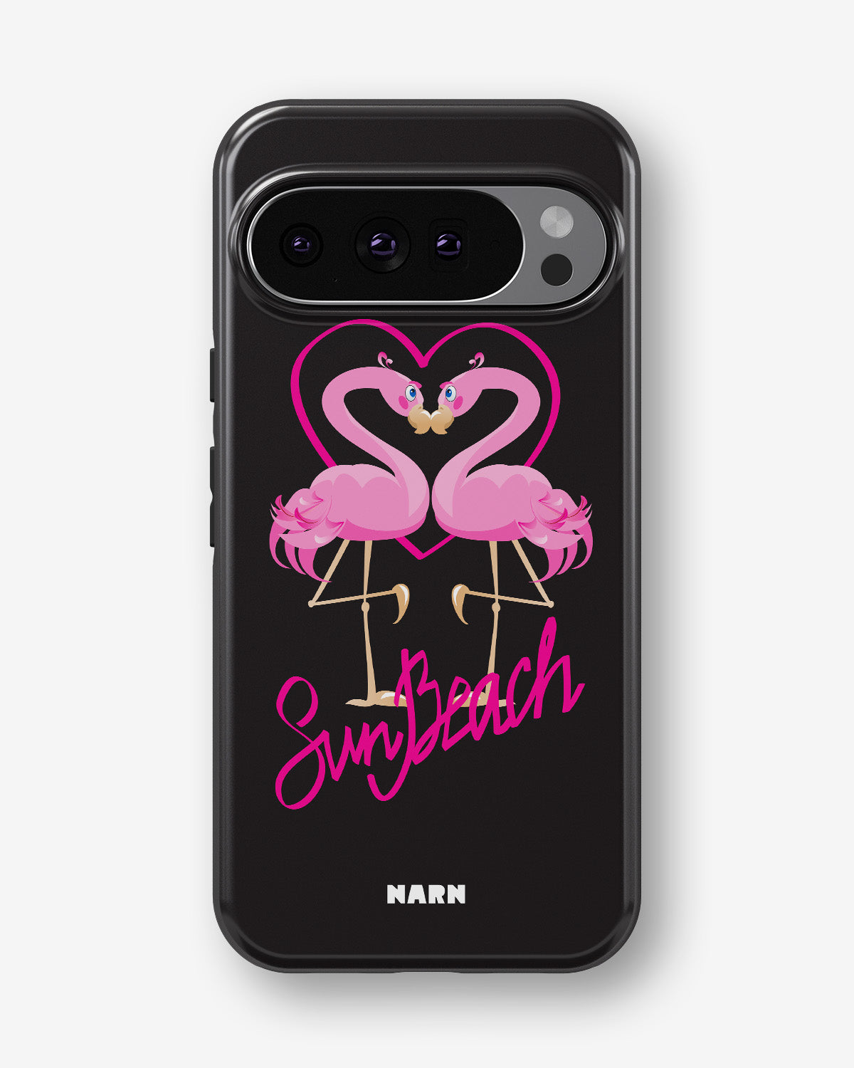 Google Pixel 10 Tough Case – Beach Flamingo - View 1