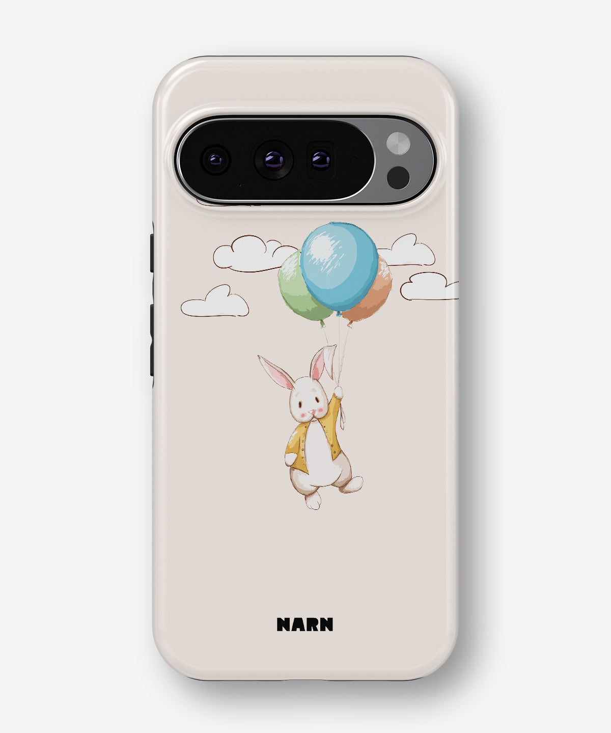 Google Pixel 10 Tough Case – Flying Rabbit - View 1