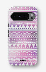 Google Pixel 10 Tough Case – Purple Aztec - View 1