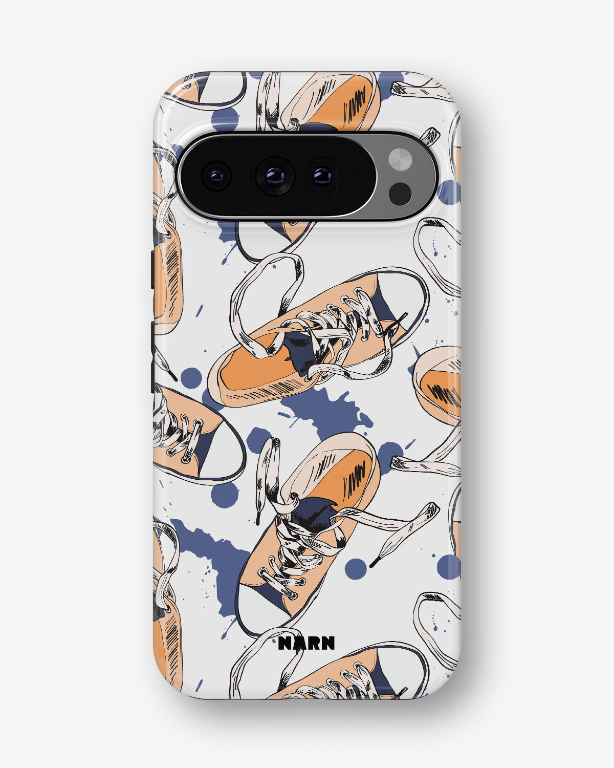 Google Pixel 10 Tough Case – Apricot Sneakers - View 1
