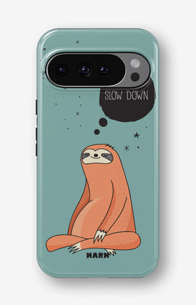 Google Pixel 10 Tough Case – Slow Down Sloth - View 1