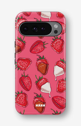 Google Pixel 10 Tough Case – Strawberry Chocolate - View 1