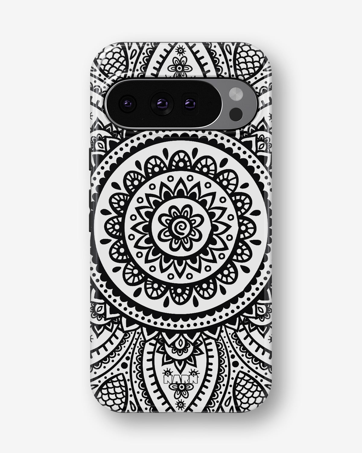 Google Pixel 10 Tough Case – Henna Mandala - View 1