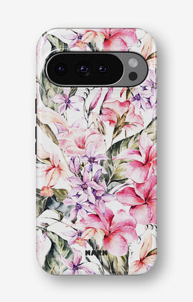 Google Pixel 10 Tough Case – Watercolor Flowers - View 1