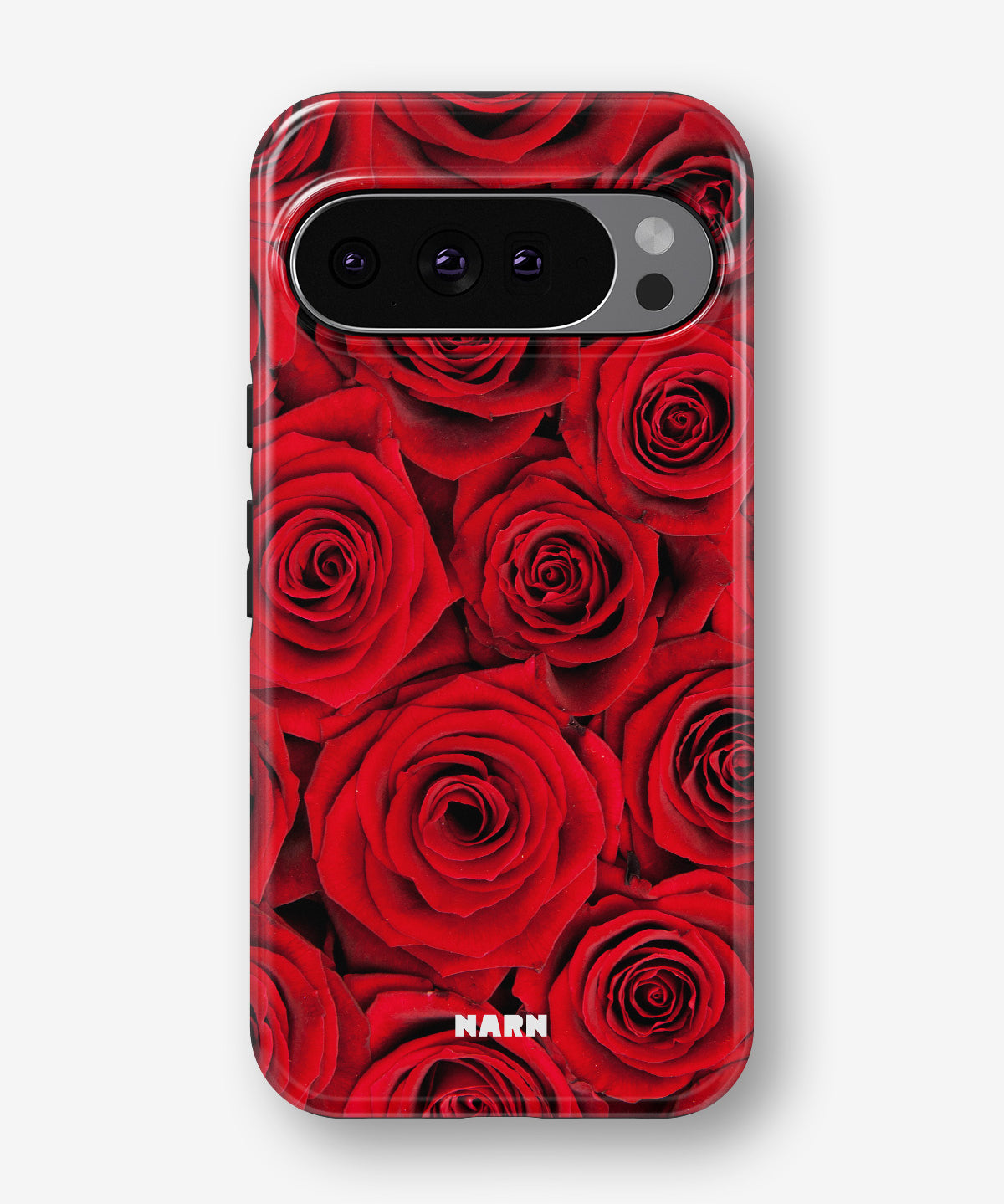 Google Pixel 10 Tough Case – Red Roses - View 1