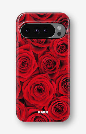 Google Pixel 10 Tough Case – Red Roses - View 1