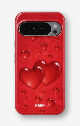 Google Pixel 10 Tough Case – Red Romance - View 1
