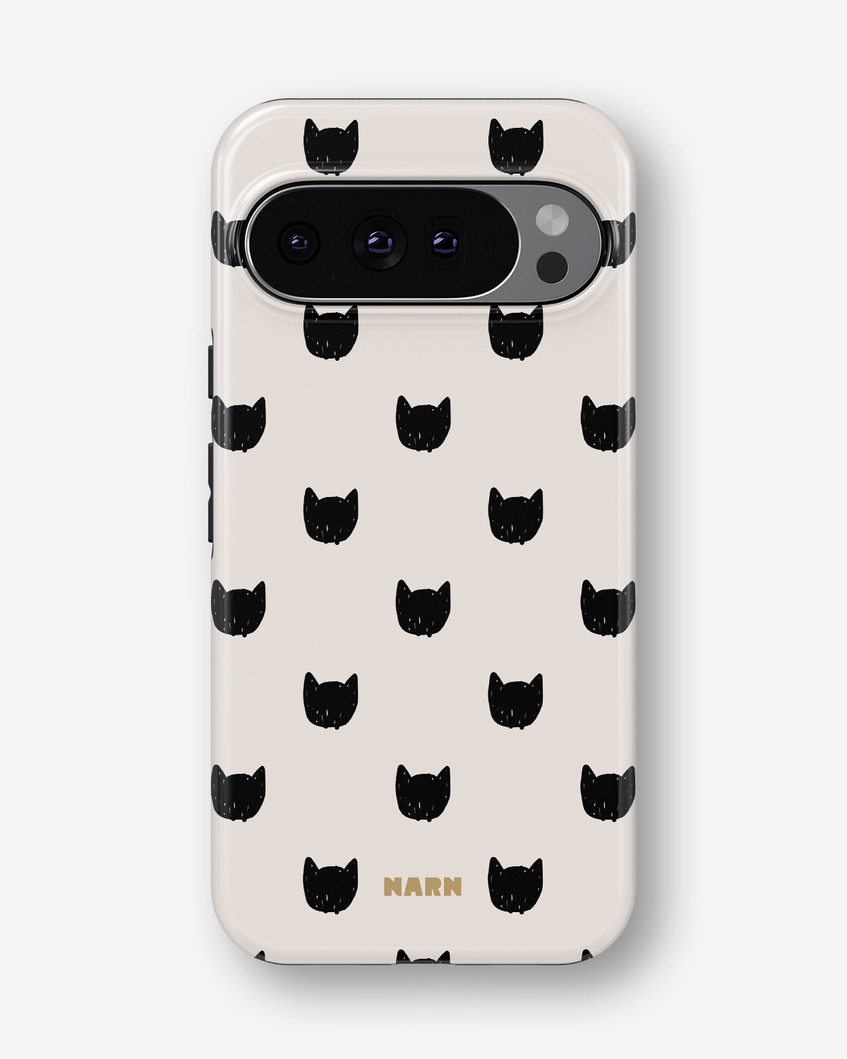 Google Pixel 10 Tough Case – Kitty Dots - View 1