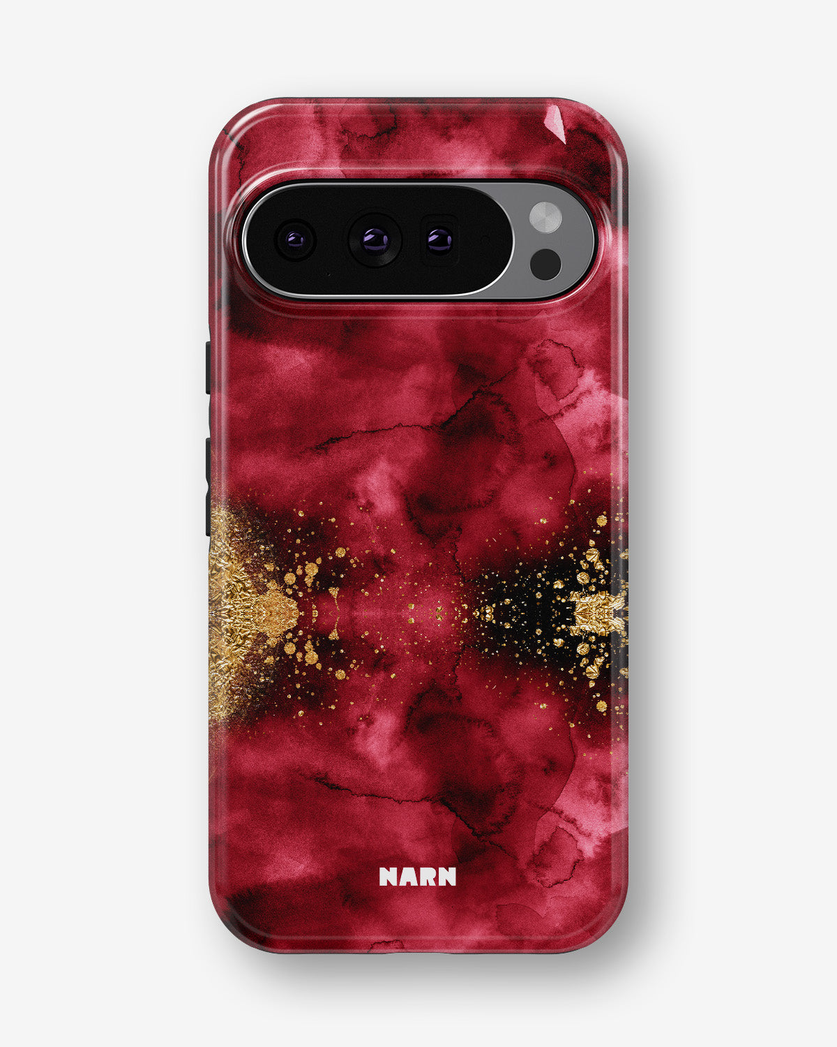 Google Pixel 10 Tough Case – Burgendy Shimmer - View 1