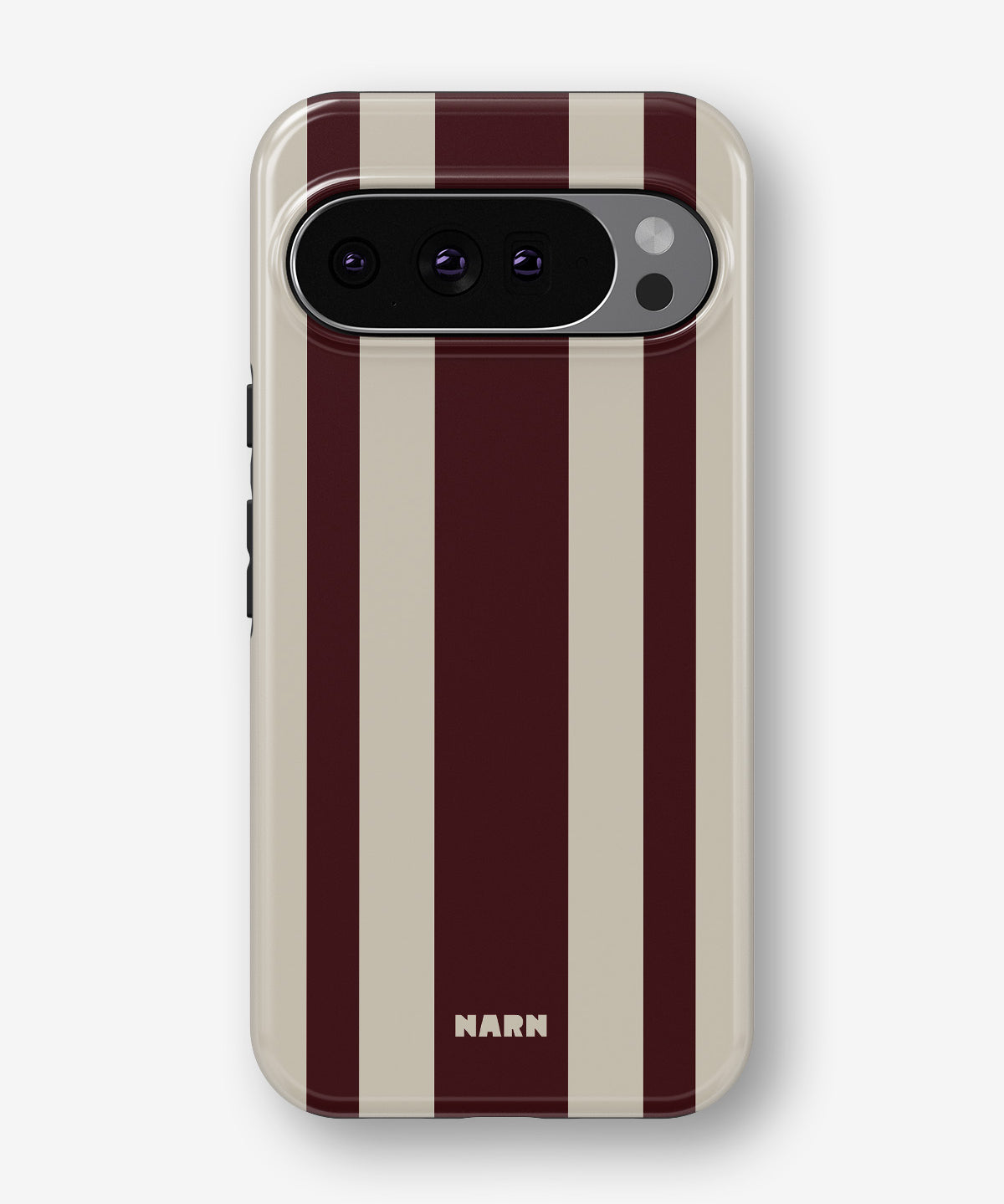 Google Pixel 10 Tough Case – Bordeaux Stripe - View 1