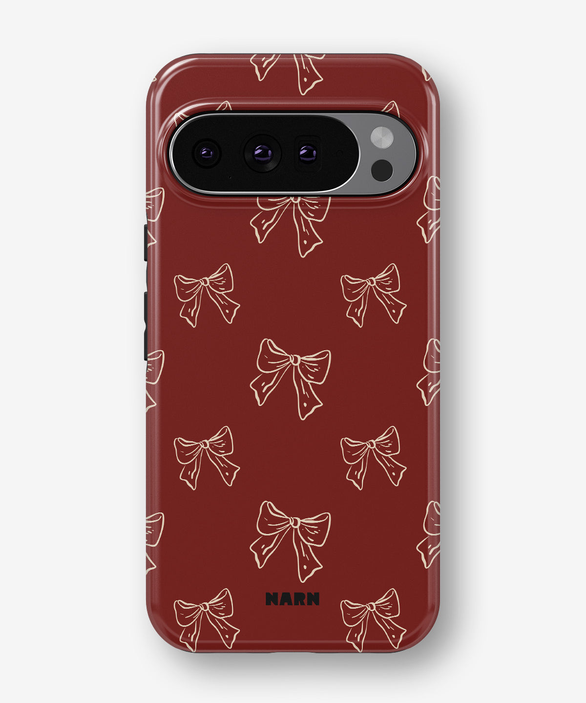 Google Pixel 10 Tough Case – Cherry Bows - View 1