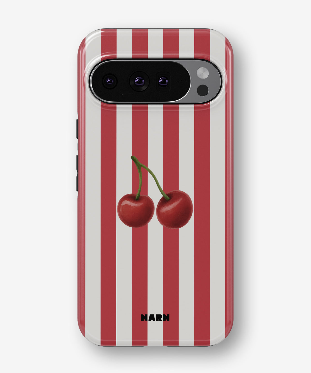 Google Pixel 10 Tough Case – Cherry Stripes - View 1