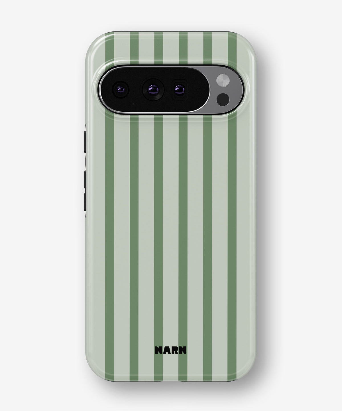 Google Pixel 10 Tough Case – Sage Stripes - View 1